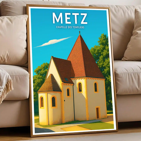 Affiche - Metz - Chapelle des Templiers