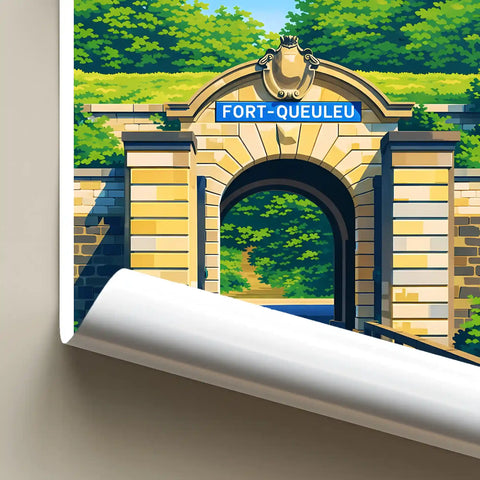 Affiche - Metz - Fort Queuleu