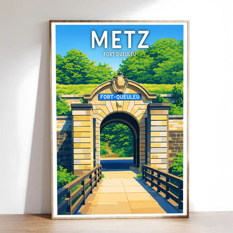 Affiche - Metz - Fort Queuleu