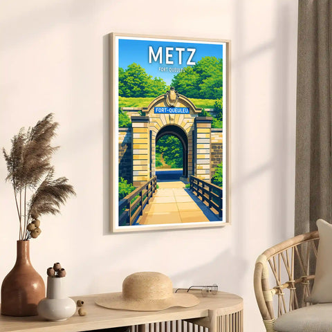 Affiche - Metz - Fort Queuleu