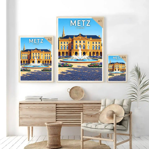 Affiche - Metz - Le Théâtre
