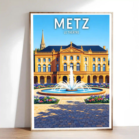 Affiche - Metz - Le Théâtre