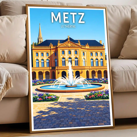 Affiche - Metz - Le Théâtre
