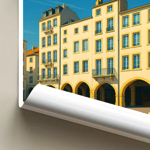 Affiche - Metz - Place Saint-Louis