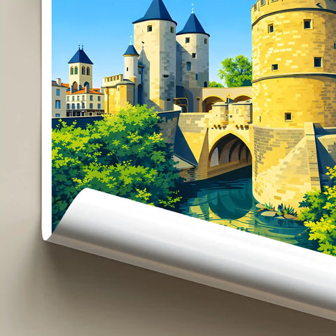 Affiche - Metz - Porte des Allemands