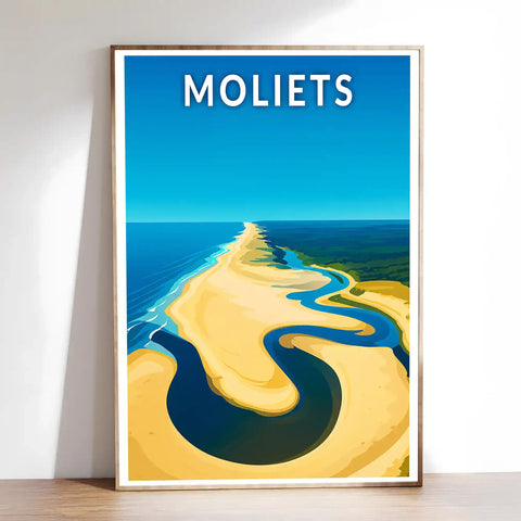 Affiche - Moliets