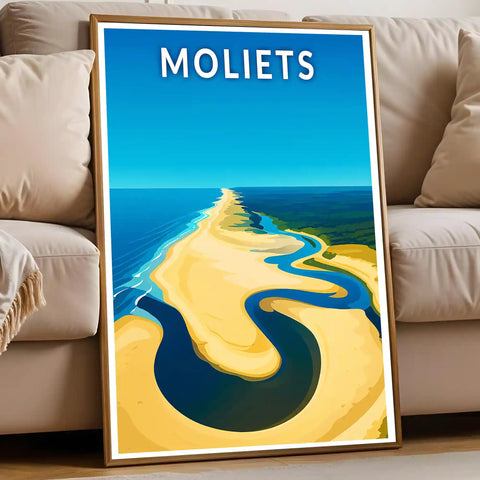Affiche - Moliets