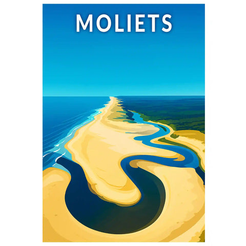 Affiche - Moliets