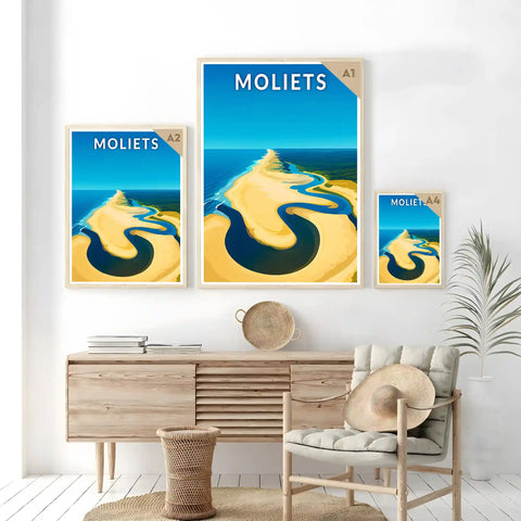 Affiche - Moliets
