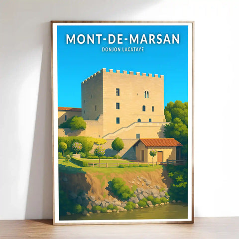 Affiche - Mont-de-Marsan - Donjon Lacataye