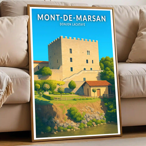 Affiche - Mont-de-Marsan - Donjon Lacataye