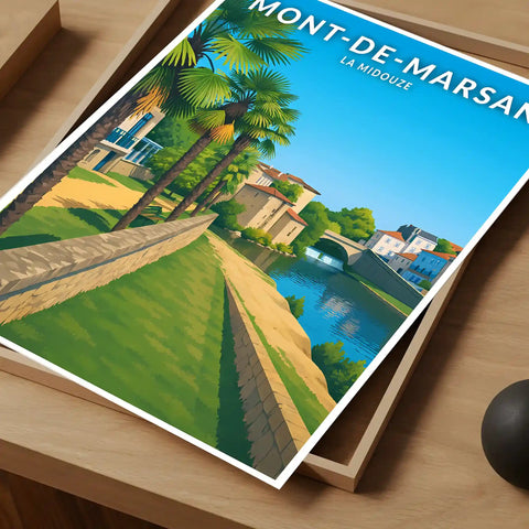 Affiche - Mont-de-Marsan - La Midouze