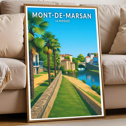 Affiche - Mont-de-Marsan - La Midouze