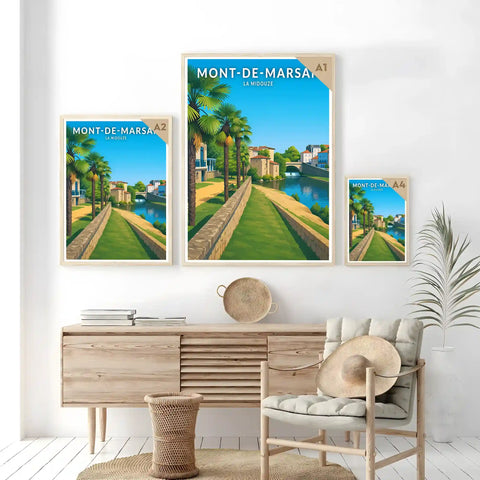 Affiche - Mont-de-Marsan - La Midouze