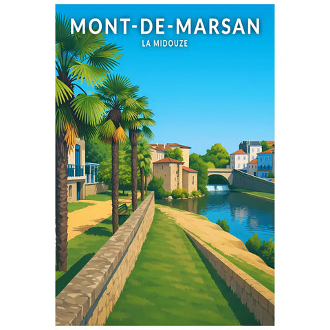 Affiche - Mont-de-Marsan - La Midouze