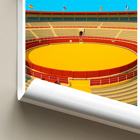 Affiche - Mont-de-Marsan - Les Arènes