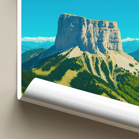 Affiche - Mont Aiguille