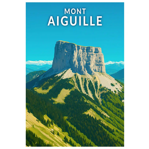 Affiche - Mont Aiguille