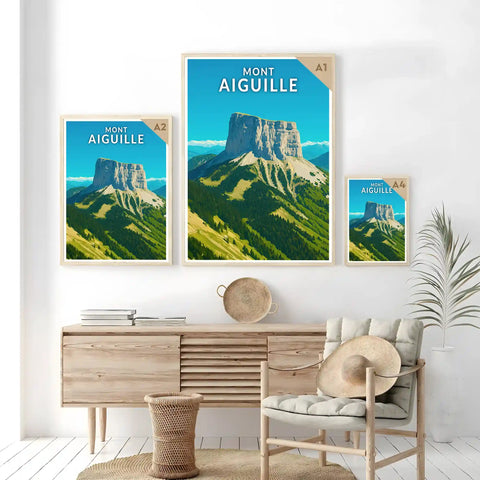 Affiche - Mont Aiguille