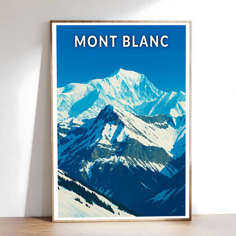 Affiche - Mont Blanc