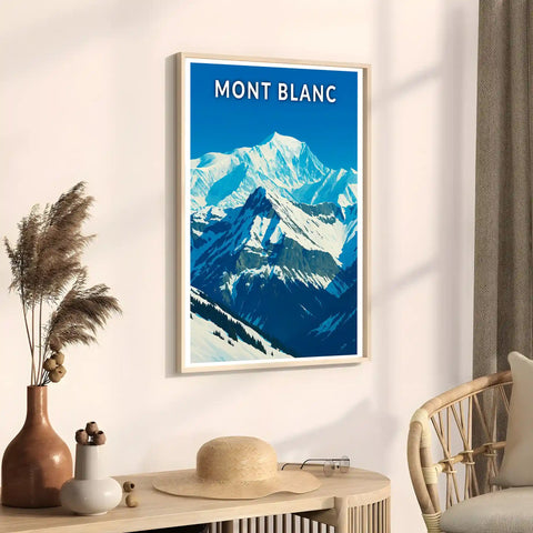 Affiche - Mont Blanc