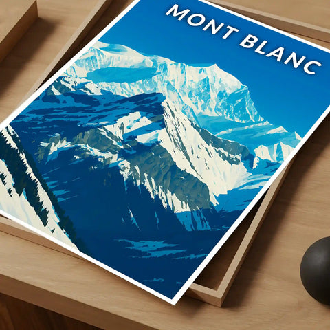 Affiche - Mont Blanc