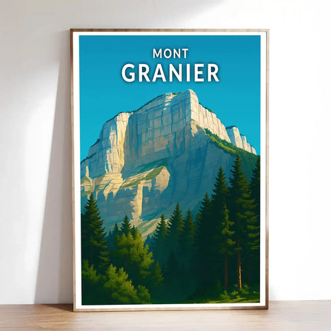 Affiche - Mont Granier