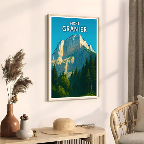 Affiche - Mont Granier