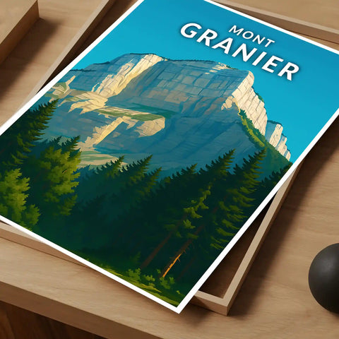 Affiche - Mont Granier