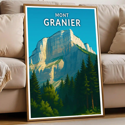 Affiche - Mont Granier