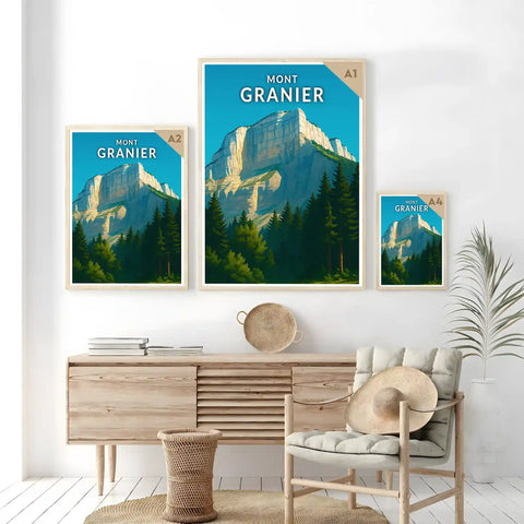 Affiche - Mont Granier