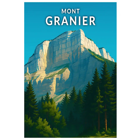 Affiche - Mont Granier