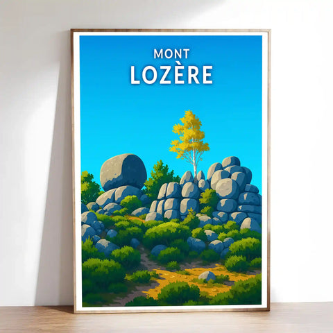 Affiche - Mont Lozère