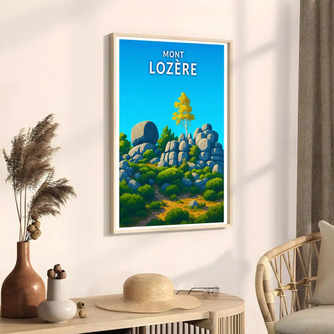 Affiche - Mont Lozère