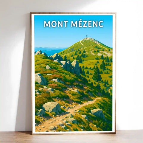 Affiche - Mont Mézenc