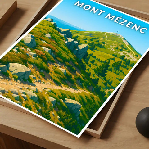 Affiche - Mont Mézenc
