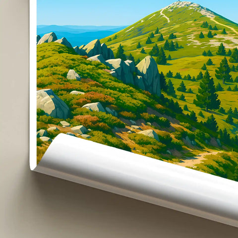 Affiche - Mont Mézenc