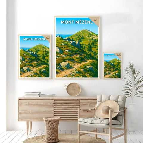 Affiche - Mont Mézenc