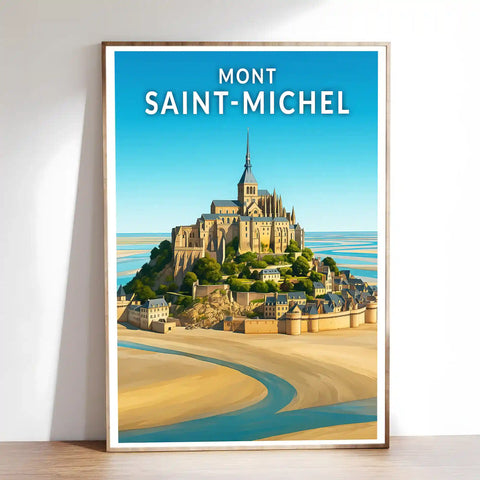 Affiche - Mont Saint-Michel