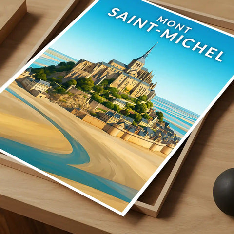 Affiche - Mont Saint-Michel