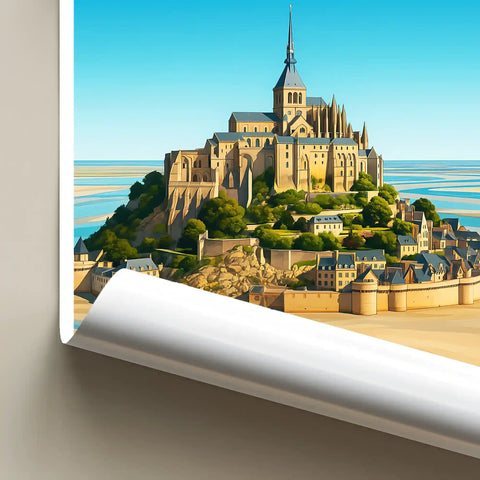 Affiche - Mont Saint-Michel