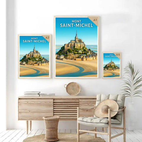 Affiche - Mont Saint-Michel