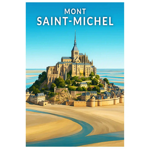 Affiche - Mont Saint-Michel