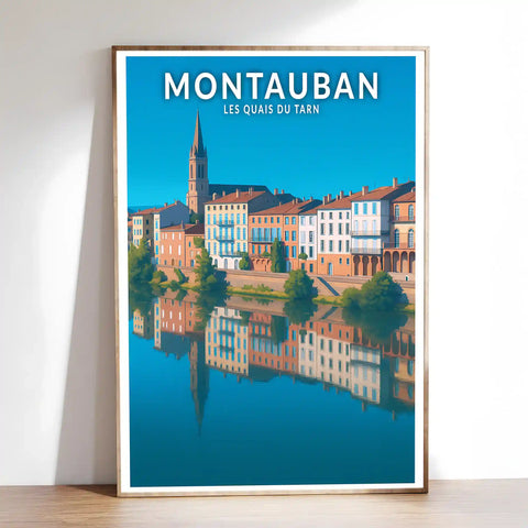 Affiche - Montauban - Les Quais du Tarn