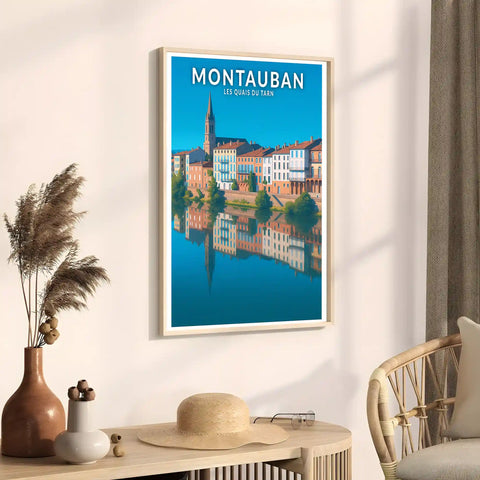 Affiche - Montauban - Les Quais du Tarn