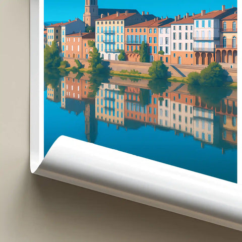 Affiche - Montauban - Les Quais du Tarn