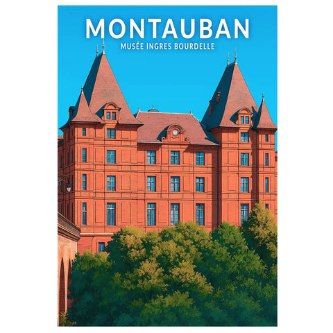 Affiche - Montauban - Musée Ingres Bourdelle