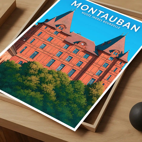 Affiche - Montauban - Musée Ingres Bourdelle