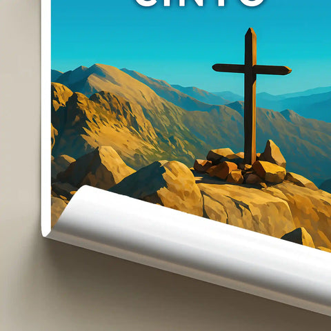Affiche - Monte Cinto