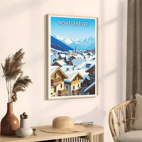 Affiche - Montgenèvre